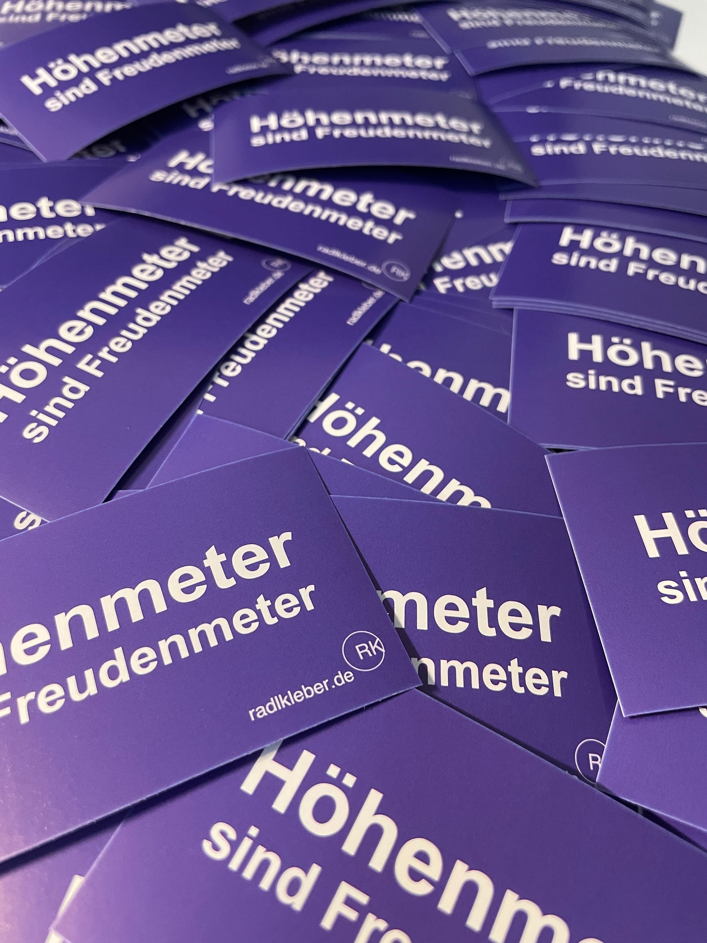 Höhenmeter sind Freudenmeter